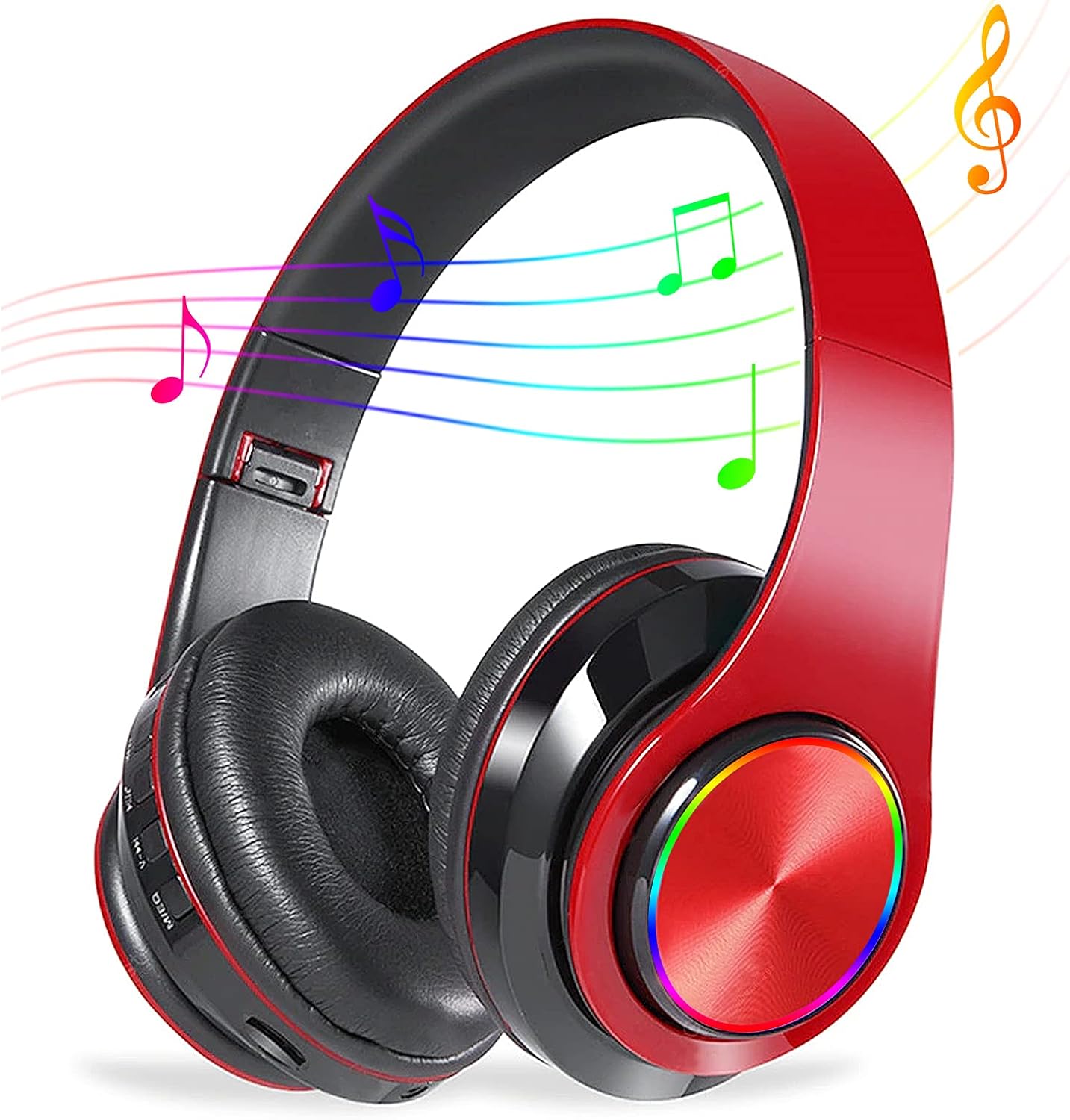 Audífonos BT acolchonados- LED