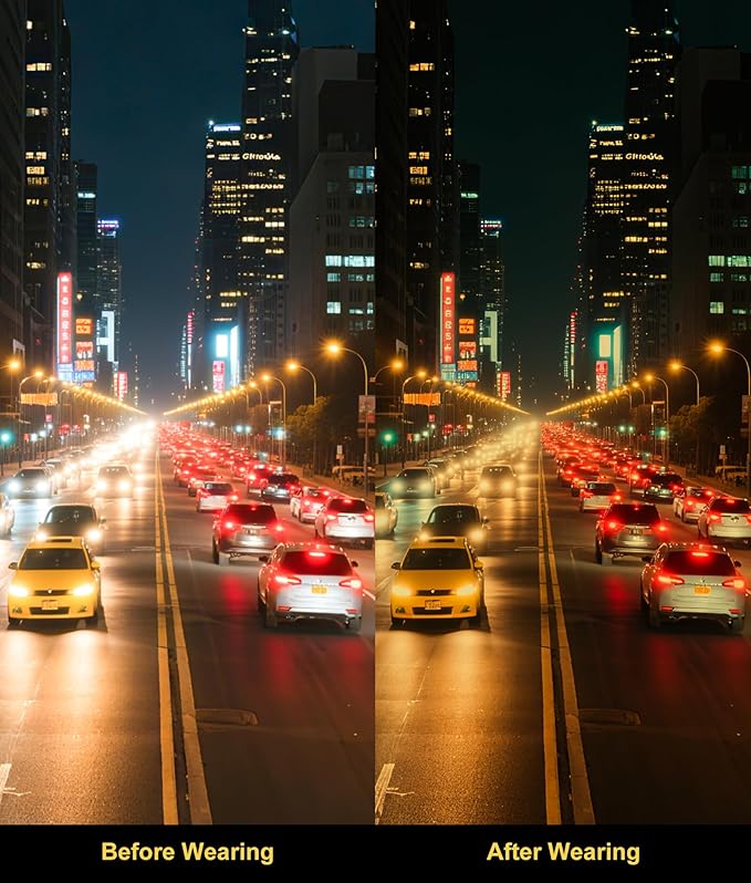 Set de Lentes HD Antirreflejo para Uso Diurno y Nocturno – Pack de 2