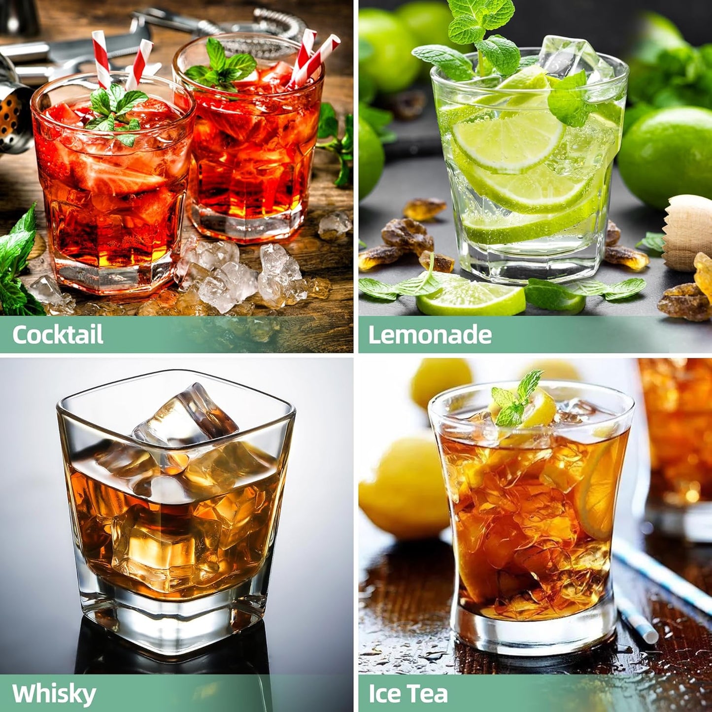 Bandeja y Contenedor para Hielo