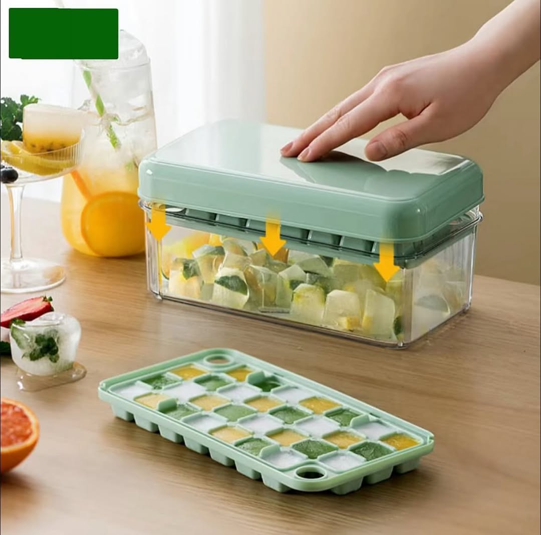 Bandeja y Contenedor para Hielo