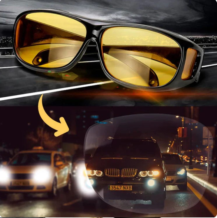 Set de Lentes HD Antirreflejo para Uso Diurno y Nocturno – Pack de 2