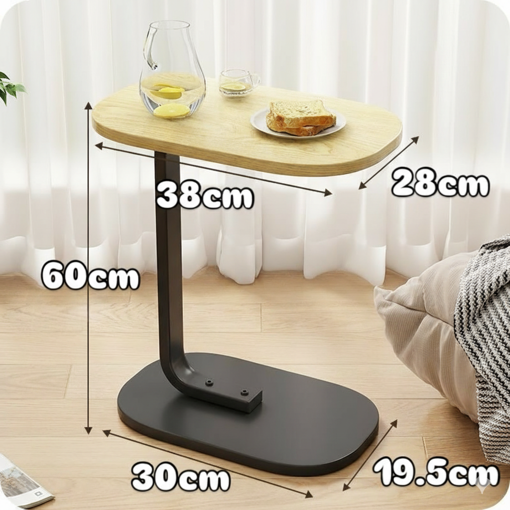 Mesa Auxiliar Deslizante C – Compacta y Funcional