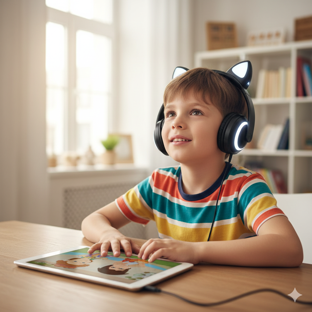 Audífonos Diadema con Orejitas