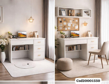 Escritorio Moderno y Funcional – Ideal para Hogar u Oficina