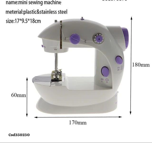 Máquina de Costura Portátil – Ajusta tu Ropa Fácil y Rápido en Casa