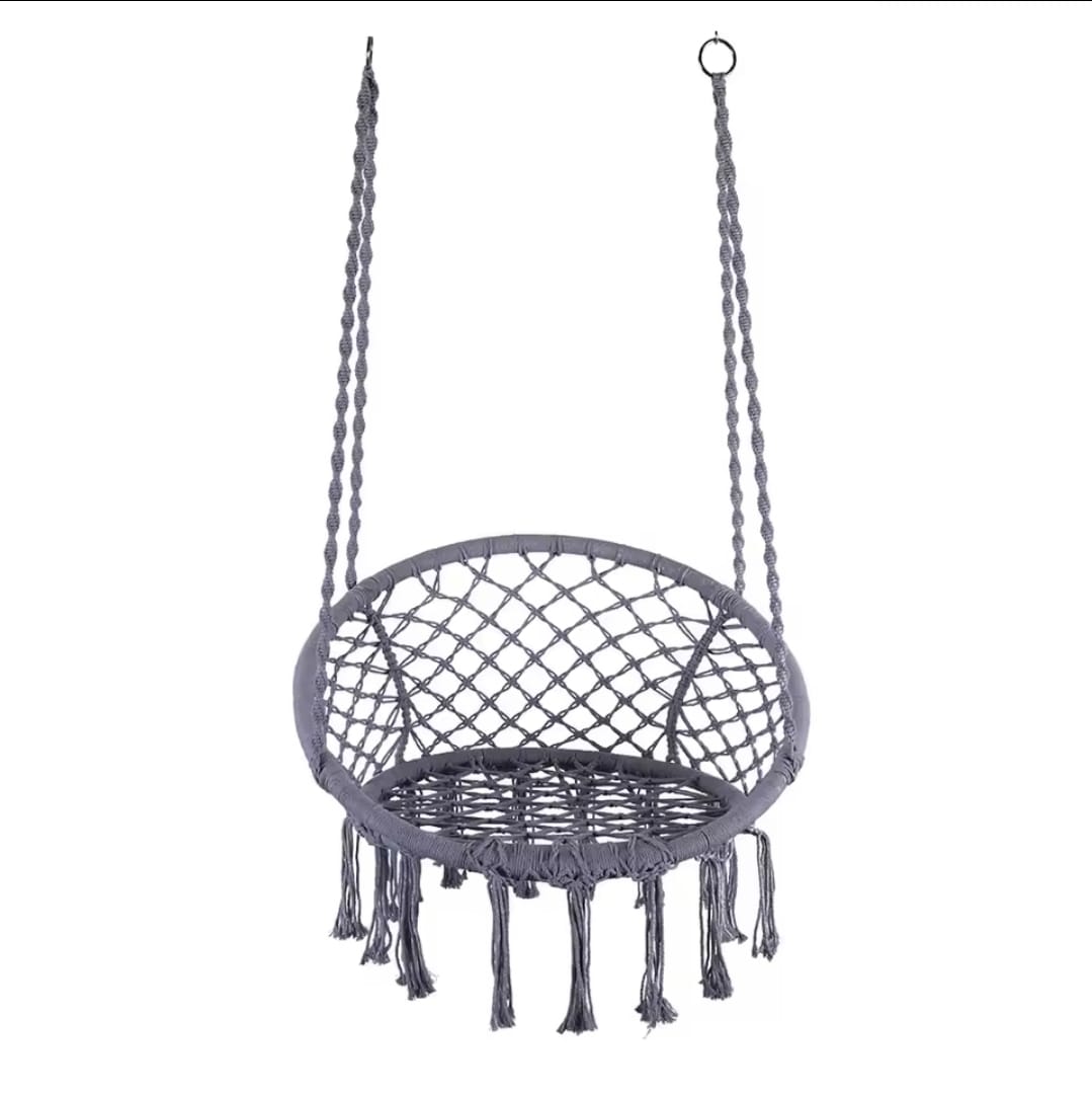 Silla Colgante Resistente – Relájate con Estilo en Interior o Exterior