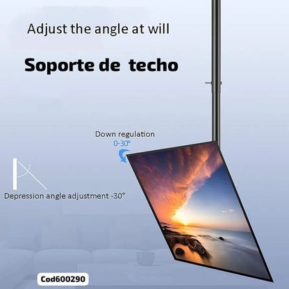 Soporte de Techo para TV – Ajustable y Seguro para tu pantalla!