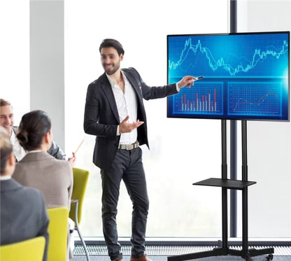 Soporte Móvil para TV – Ajustable y Versátil para tu Televisión