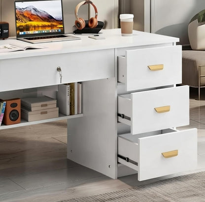 Escritorio Moderno y Funcional – Ideal para Hogar u Oficina