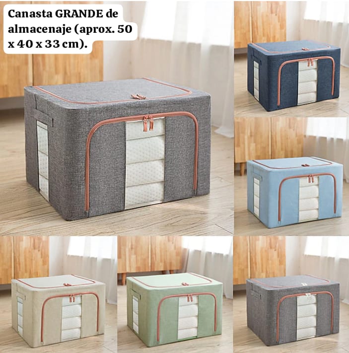 Canasta Organizadora Plegable – Orden Práctico y Funcional para tu Hogar