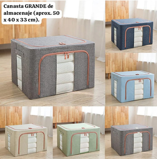 Canasta Organizadora Plegable – Orden Práctico y Funcional para tu Hogar