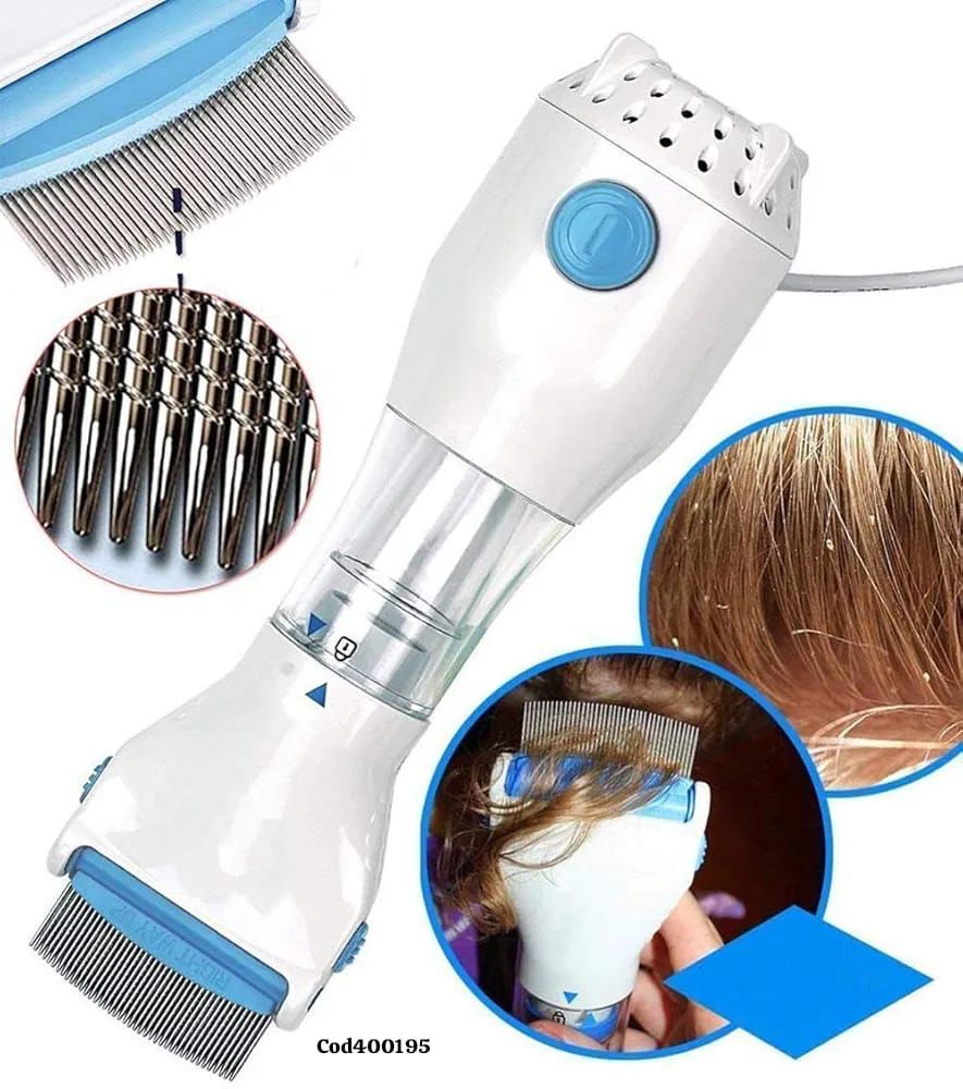 Peine Eléctrico Antipiojos – Eliminación Segura, Natural Y Eficiente