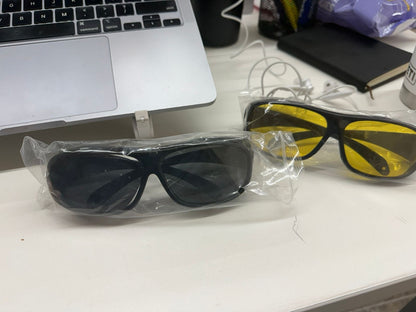 Set de Lentes HD Antirreflejo para Uso Diurno y Nocturno – Pack de 2