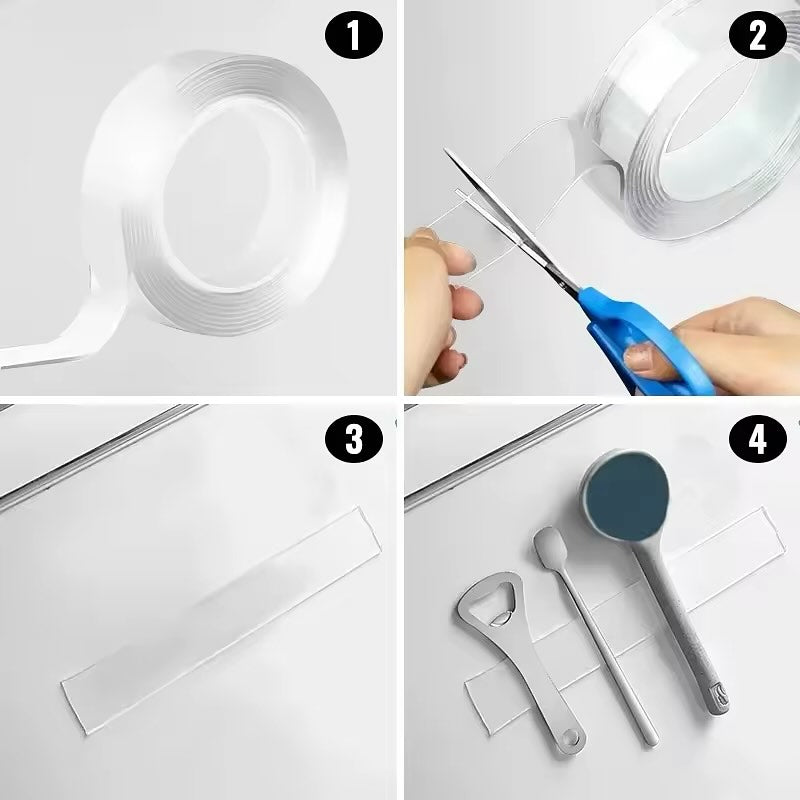 Cinta reutilizable doble cara - Nano Tape