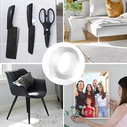 Cinta reutilizable doble cara - Nano Tape