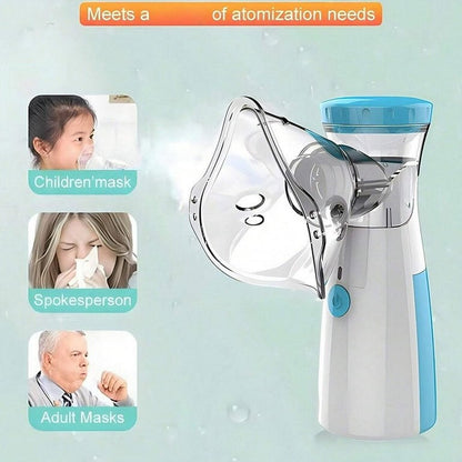 Nebulizador Portátil Familiar Mesh – Uso en casa