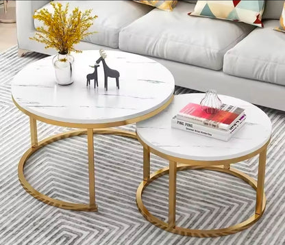 Mesa de Centro Redonda para Sala – Práctica, Elegante y Versátil