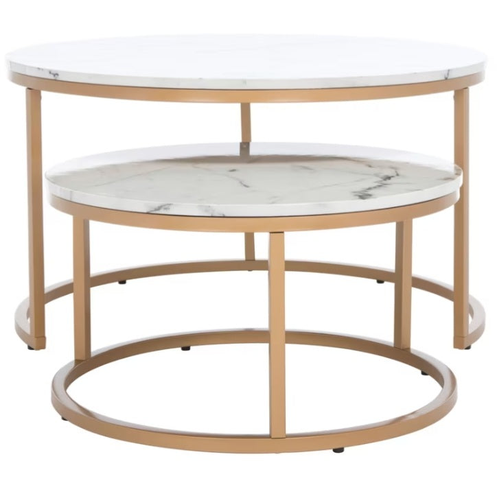 Mesa de Centro Redonda para Sala – Práctica, Elegante y Versátil