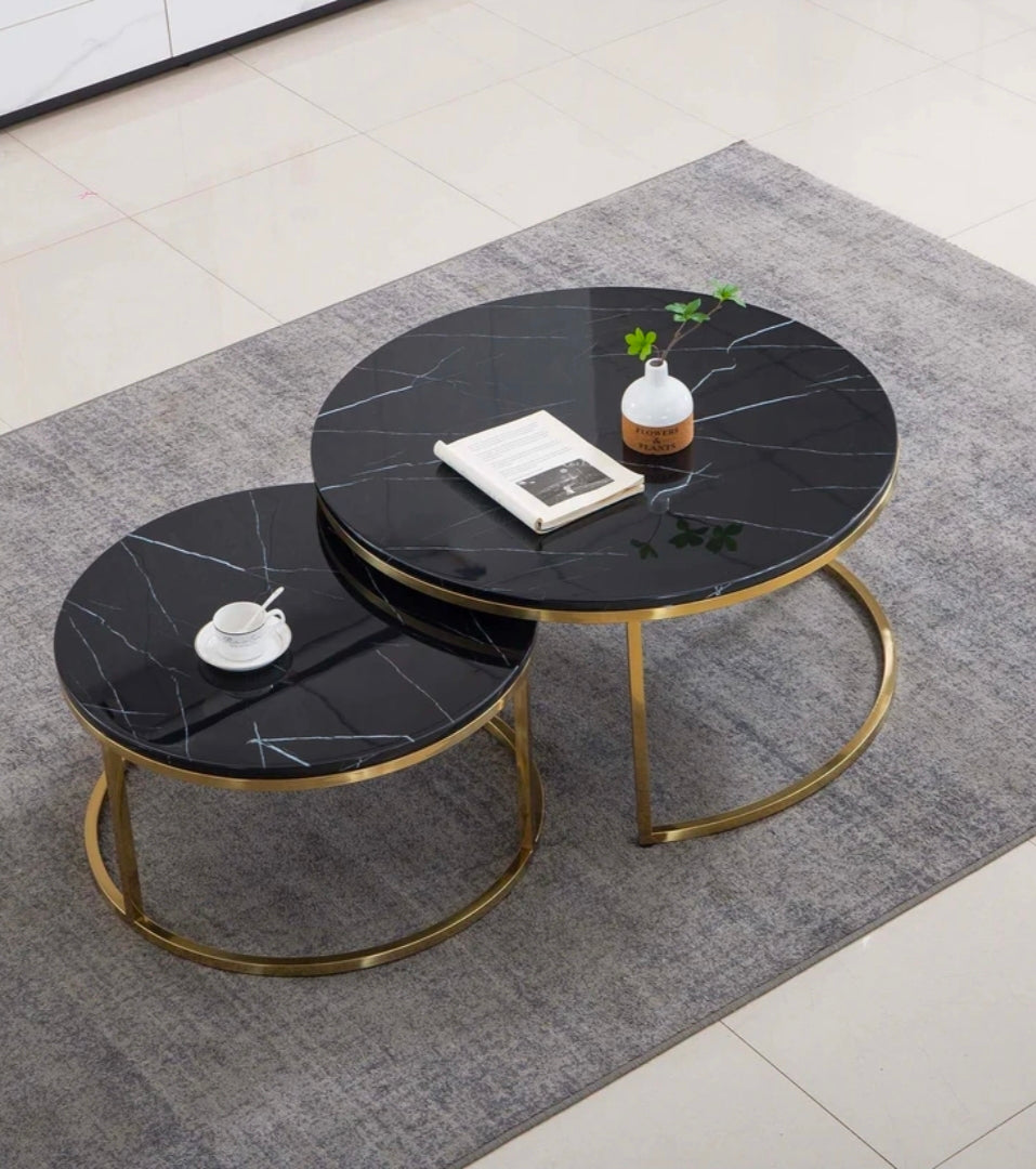 Mesa de Centro Redonda para Sala – Práctica, Elegante y Versátil