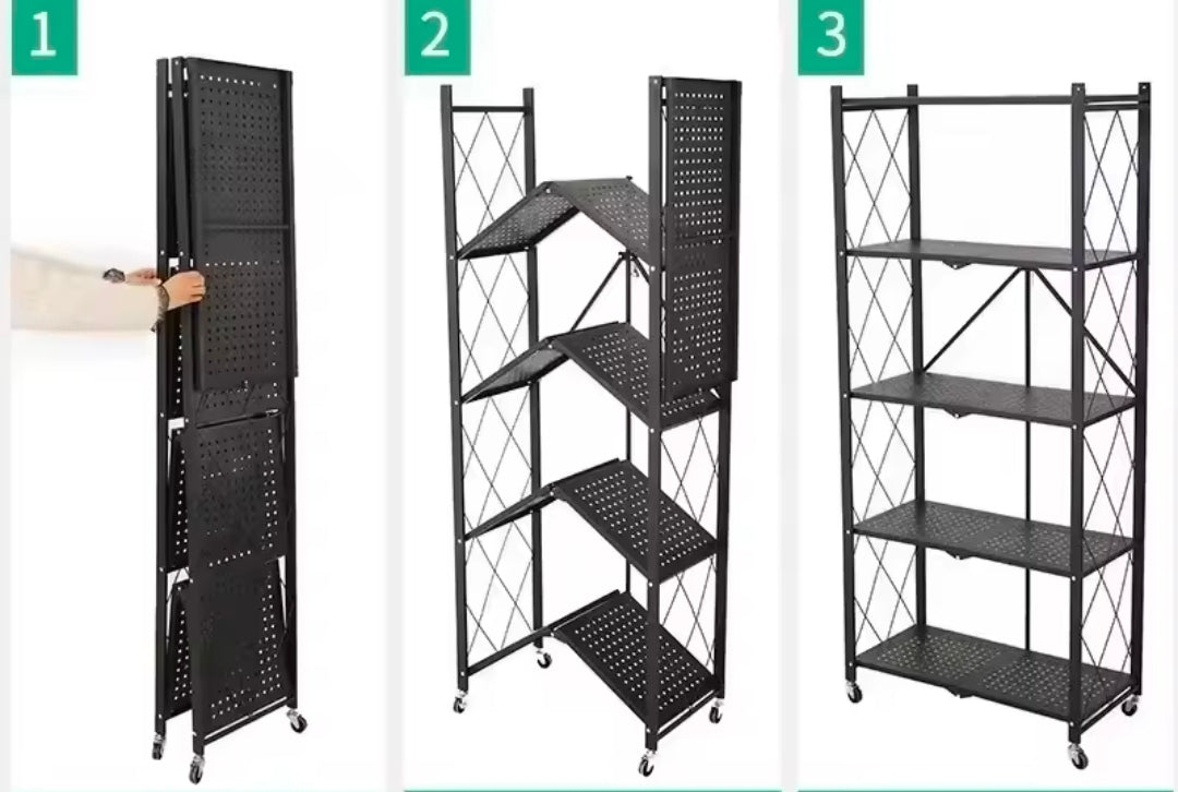 Estante Plegable Multifuncional – Organización Inteligente para tu Hogar