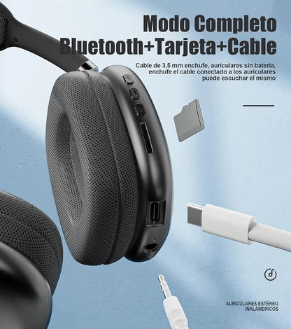 Headphones con Micrófono - Cancelación de Ruido