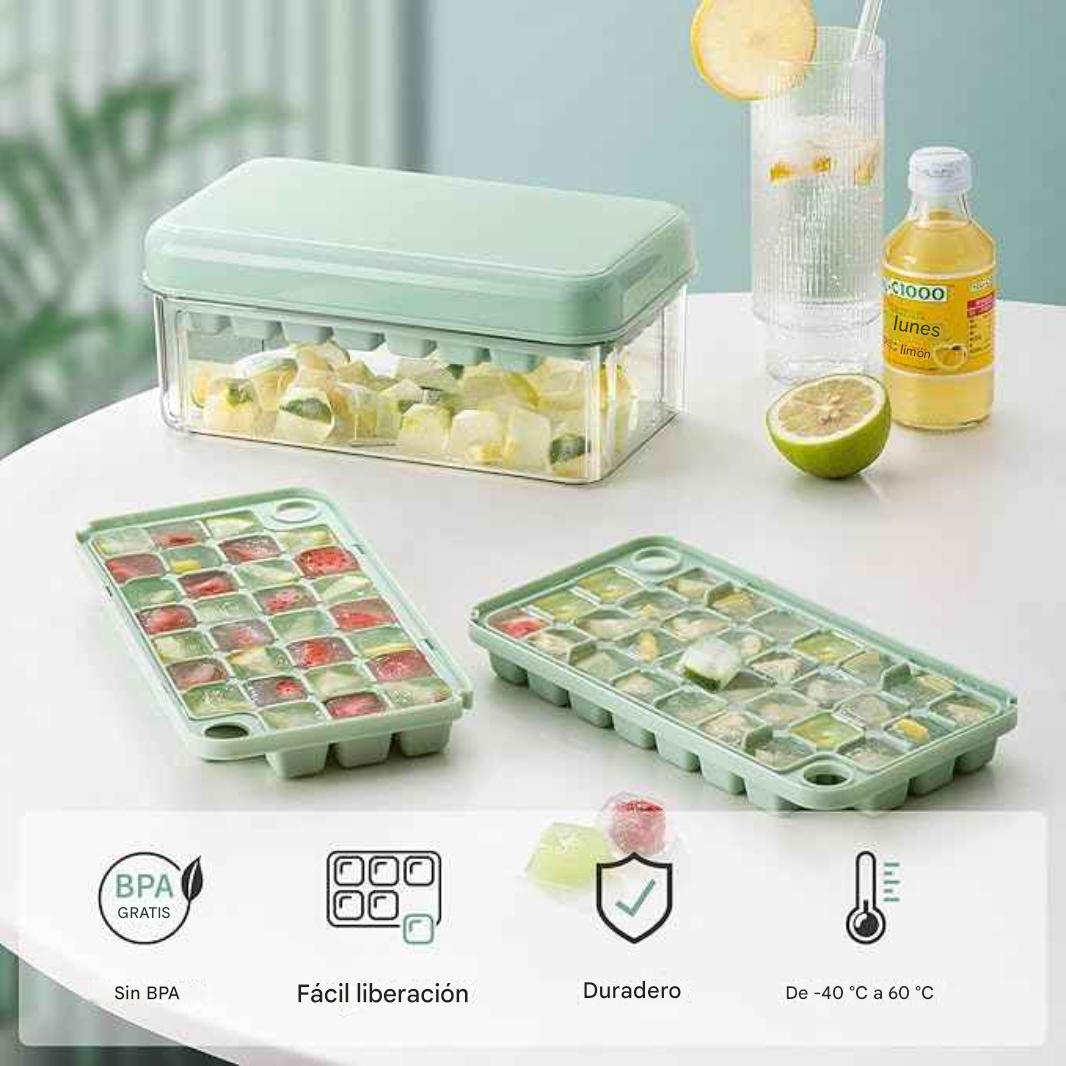 Bandeja y Contenedor para Hielo